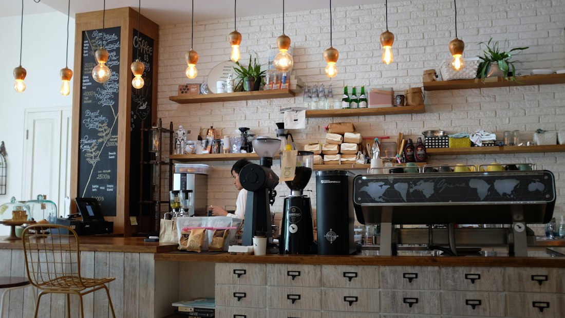 Café counter